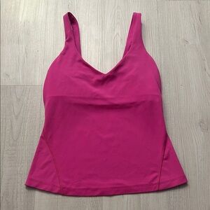 Lululemon Athletica Magenta Tank Top